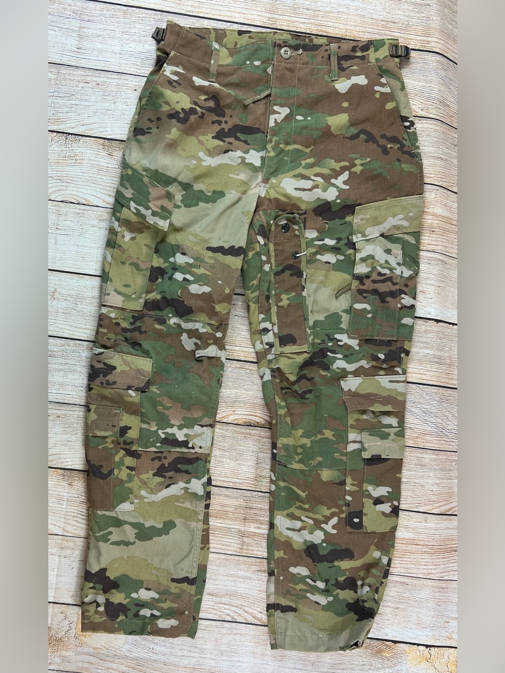 Military Trouser Aircrew Combat Multicam Camo Cargo Pants Size Medium Short